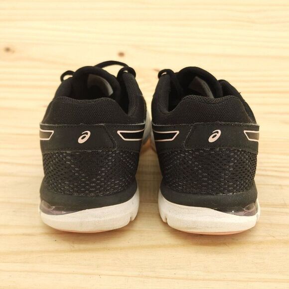 Asics Women's Athletic Shoes Sz 8.5 Black Pink Sneakers Running Walking - Picture 4 of 9